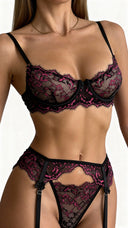 Nocturnal Rose - Lingerie Set
